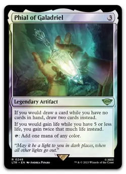 Phial of Galadriel #248 (Foil) (LP) Lord of the Rings LTR Magic MTG - Image 1