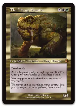 The Gitrog Monster (Retro Frame) #431 (LP) Innistrad Remastered INR Magic MTG - Image 1