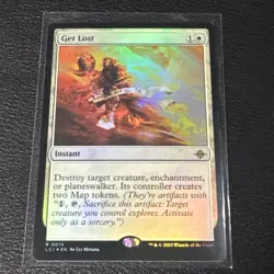 MTG Magic: The Lost Caverns of Ixalan: Get Lost Foil #0014 Rare - NM - Image 1