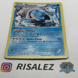 Blastoise 16/101 2013 B&W Plasma Blast Pokemon Card Rare -LP - Image 2