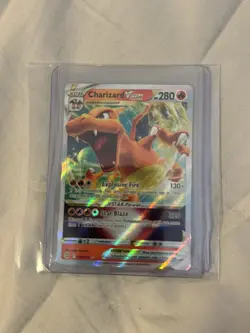 Pokemon TCG Charizard VSTAR Brilliant Stars 018/172 Holo Ultra Rare - Image 1