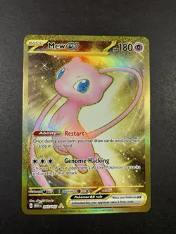 Pokemon Card Mew EX 205/165 Gold Hyper Rare Scarlet & Violet 151 Near Mint - Image 1
