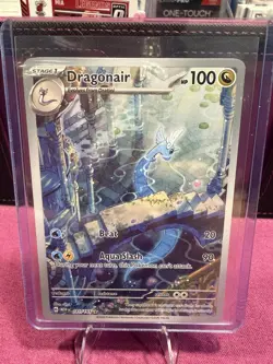 Pokemon TCG Dragonair Illustration Rare Card 181/165 Scarlet & Violet 151 - Image 1