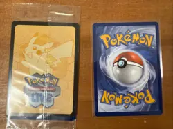 2 X Pokemon SEALED Bulbasaur 133/132 Mega Evolution Stamped Promo/ One Without! - Image 2
