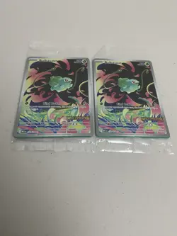 Pokemon Bulbasaur 133/132 English Mega Evolution Stamped Promo SEALED X2 - Image 2