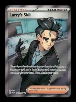 Pokemon Larry's Skill - Ultra Rare SV: Prismatic Evolutions 139/131 NM - Image 1