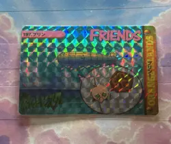 Pokemon Holo Vintage Pocket Monsters Vending Prism Sticker Nintendo collections - Image 4