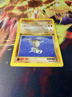 Cubone 50/64 LP 1st Edition Jungle 1999 Pokemon TCG - Image 3