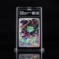 TAG 10 Pokemon Bulbasaur #133/132 Me01: Mega Evolution Holo IR GEM MINT - Image 1