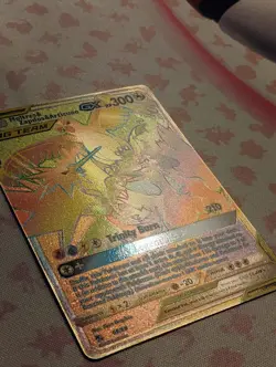 2019 Pokemon SM Hidden Fates Moltres Zapdos Articuno FA Rainbow #69/68 NM - Image 2