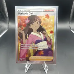 Furisode Girl 190/195 Pokemon Swsh12: Sword & Shield - Silver Tempest Holo - NM - Image 3