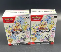 Pokemon TCG: Prismatic Evolutions Booster Bundle - Lot of 2 - Factory Sealed - Image 1