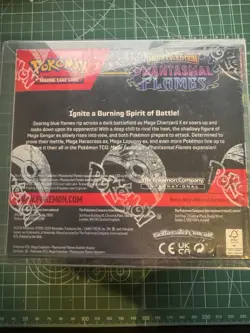 Pokemon TCG Mega Evolution Phantasmal Flames Booster Box New and Sealed - Image 2