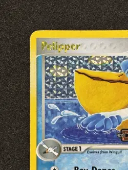 Pokemon TCG Pelipper 21/107 Deoxys Reverse Holo Vintage Stamp - Image 3