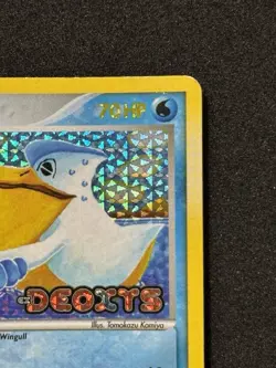 Pokemon TCG Pelipper 21/107 Deoxys Reverse Holo Vintage Stamp - Image 4