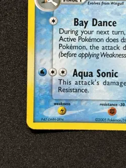 Pokemon TCG Pelipper 21/107 Deoxys Reverse Holo Vintage Stamp - Image 5
