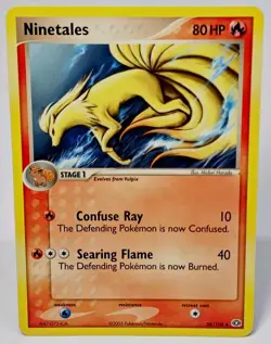 Pokemon TCG Ninetales EX Emerald 38/106 Regular Uncommon NM - Image 2