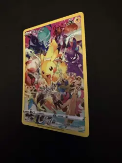 Pikachu (Secret Rare Full Art) 160/159 Crown Zenith Holo Pokemon TCG NM - Image 2