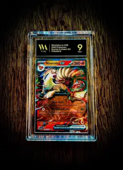 Pokemon TCG 2023 SV 151 Ninetales EX 038/165 - 9 Mint Graded Slab - Image 1