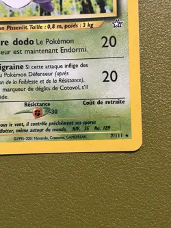 Cotovol 7/111 Holo French Neo Genesis/Expedition Pokemon TCG - LP/MP Condition - Image 5