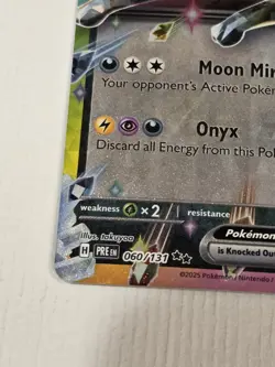 ✨Umbreon ex 060/131 Sv: Prismatic Evolutions Holo Foil Pokemon TCG Double RARE - Image 3