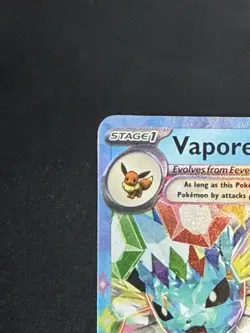 Vaporeon EX Prismatic Evolutions STAMPED Promo 023/131 Pokemon 2025 - Image 4