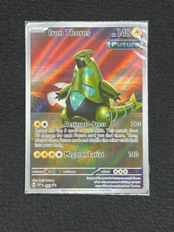 Pokemon TCG: Iron Thorns 098 Temporal Forces Black Star Promo SEALED - Image 1
