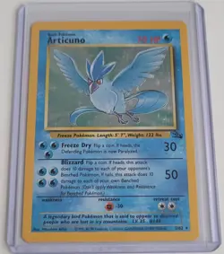 Articuno 2/62 Fossil Holo - NT-MT - Pokemon TCG - Image 1