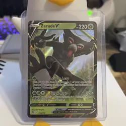 Pokemon Zarude V 016/172 Swsh09 Brilliant Stars Ultra Rare Holo V 220 HP - Image 1