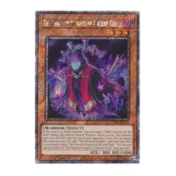 Yu-Gi-Oh! The Phantom Knights of Ancient Cloak (Platinum Secret Rare) - Quarter - Image 1