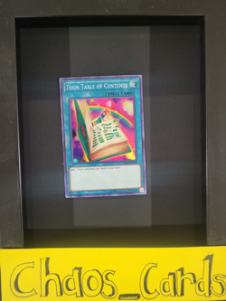 Yu-Gi-Oh! - Near Mint - Toon Table of Contents - Super Rare - DASA-EN043 - Unlim - Image 1