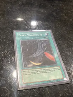 Yugioh Black Whirlwind TU01-EN005 Super Rare NM - Image 5