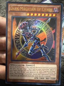 Dark Magician of Chaos YGLD-ENC02 King of Games: Yugi's Legendary Decks - Image 1