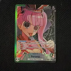 One Piece Perona OP06-021 Alt Art Leader Wings of the Captain English - Image 1
