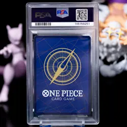 One Piece Monkey D. Luffy ST10-006 Treasure Booster Set Promo PSA 10 - Image 2