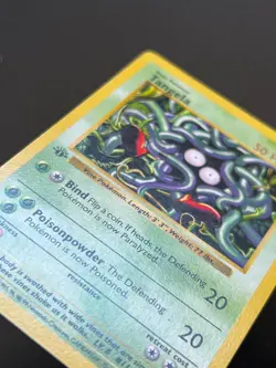 Tangela 66/102 WOTC Base Set 1st Edition Vintage Non Holo Pokemon Card AA2 - Image 4