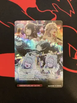 Advent SR hBP04-096 Curious Universe hololive OFFICIAL CARD GAME English NM - Image 1