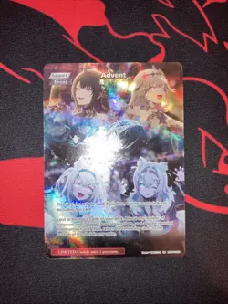 Advent SR hBP04-096 Curious Universe hololive OFFICIAL CARD GAME English NM - Image 2