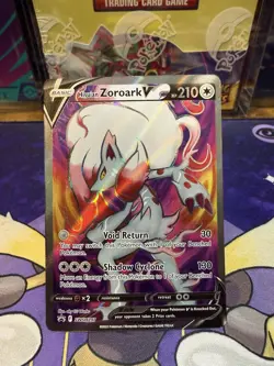 Hisuian Zoroark V SWSH297 SWSH: Sword & Shield Promo Cards Holo - Image 1