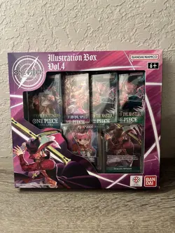 Bandai Namco One Piece Card Game Illustration Box Volume 4 - Image 1
