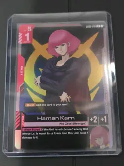 Gundam Card Game - Haman Karn - GAMA Trade Show 2026 Promo - GD02-091 - Image 1