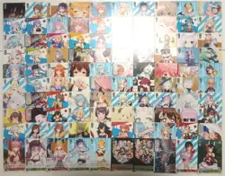 Lot of 100 Japanese Weib Weiss Schwarz Hololive Card set - Image 1
