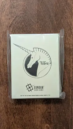 Gundam Card Game Official Card Sleeves Vist Foundation (70) - Image 1