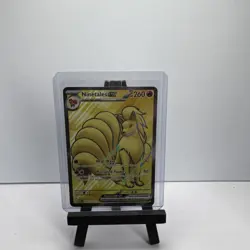 Pokemon Lot of Three EX Holo Cards Charizard 330 Ninetales 260 Mew 180 - Image 3