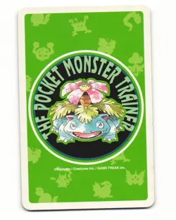 Ninetales No. 038 King Of Clubs Pocket Monster Poker Card Pokemon Japanese LP - Image 2