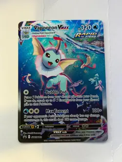 Vaporeon VMAX SWSH182 SWSH: Sword & Shield Promo Cards Holo - Image 1