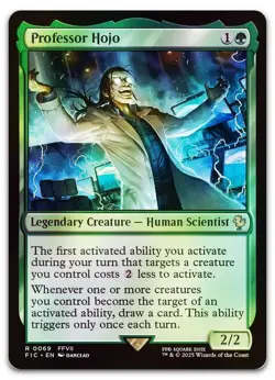Professor Hojo (Surge Foil) #69 (NM) Final Fantasy FIC Magic MTG - Image 1