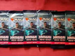 Magic The Gathering 6x KAMIGAWA NEON DYNASTY New Sealed DRAFT Booster Packs MTG - Image 1