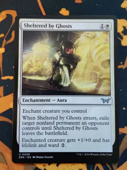 MTG - Magic Sheltered by Ghosts - x1 Copy - Duskmourn (DSK 0030) - NM - Image 1