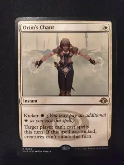MTG Orim's Chant 0265 Modern Horizons 3 NM - Image 1